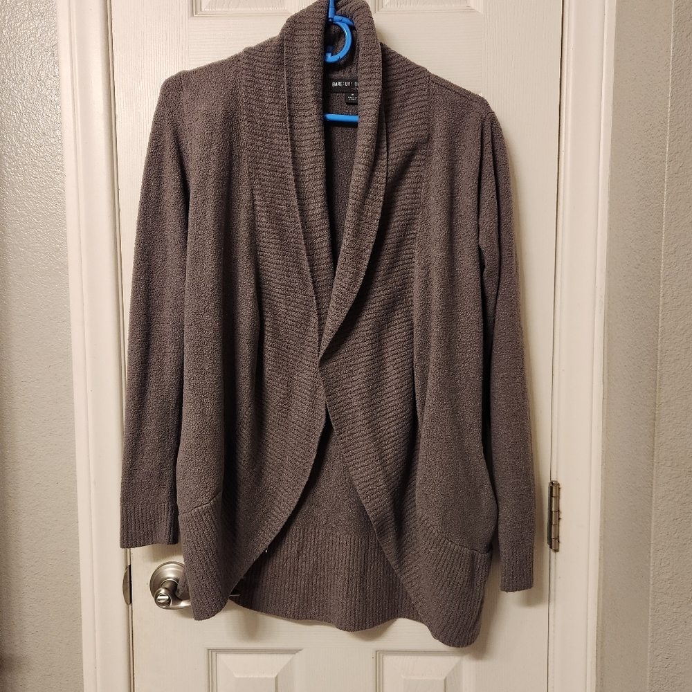 Barefoot dreams cozychic cardigan size m
